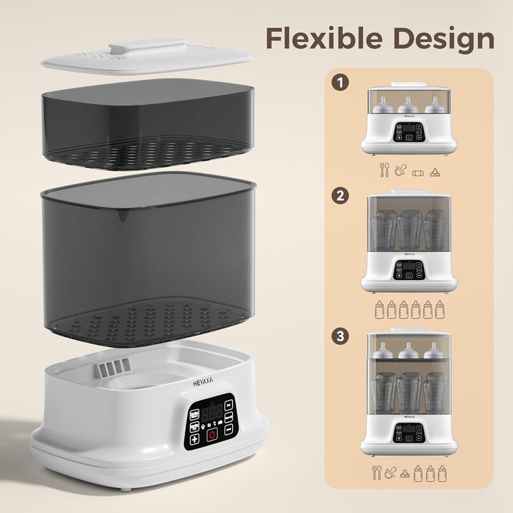 Steam Sterilizer Bable Baby Bottle Warmer Universal Electric Steam