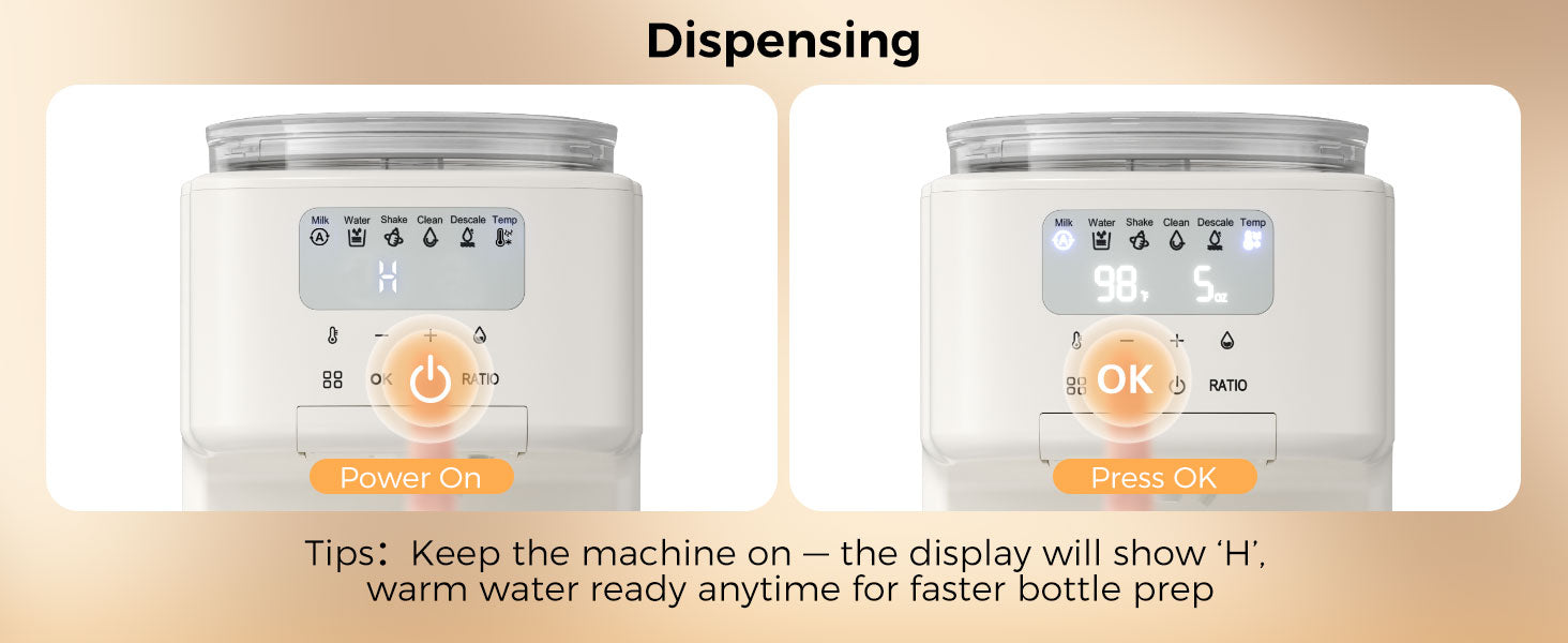 Cleaner powder handling